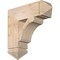 Ekena Millwork Legacy Arts & Crafts Smooth Bracket, Douglas Fir, 5 1/2"W x 20"D x 20"H BKT06X20X20LEC03SDF - alternate 1
